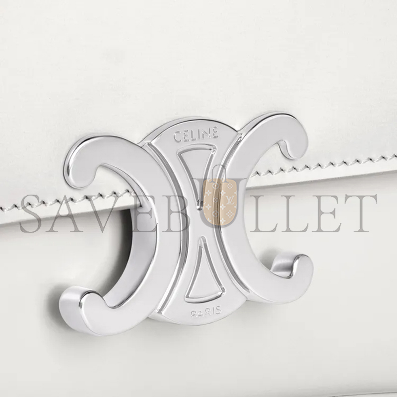 CELINE TEEN CELINE LOLA IN SHINY CALFSKIN 119533BF4.01SI (20*11.5*5cm)